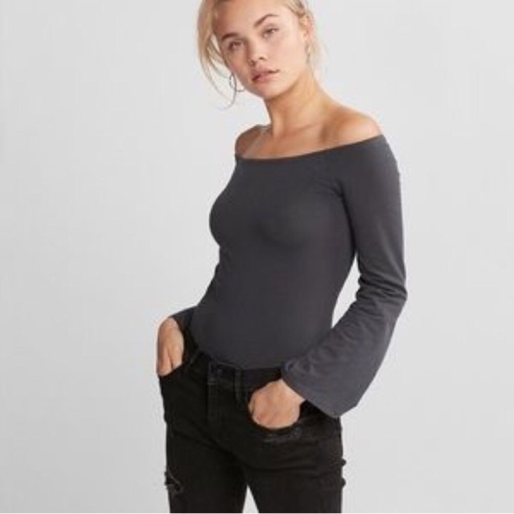 NWT Express bell sleeve thing body suit!